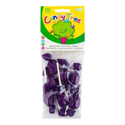 Lízátka s příchutí černý rybíz bezlepková 7 x 10 g