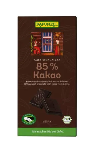 RAPUNZEL Čokoláda hořká 85% 80 g
