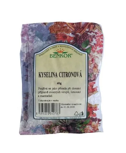 Kyselina citronová 40 g