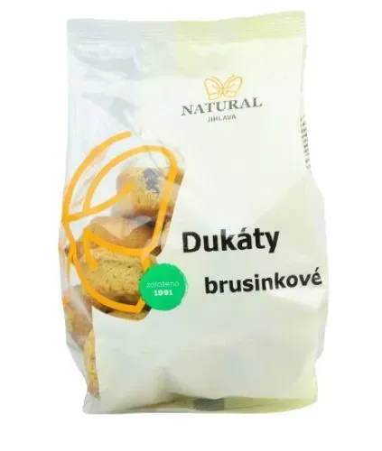 Dukáty brusinkové 200 g