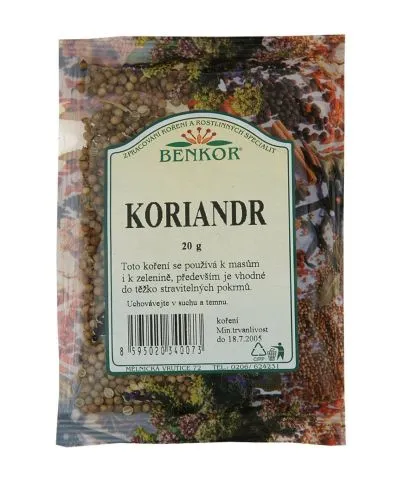 Koriandr celý 20 g