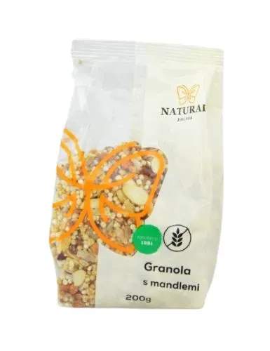 Granola s mandlemi bez lepku 200 g