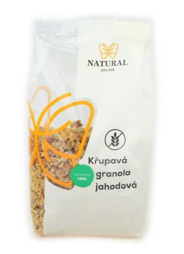 Granola Křupavá jahodová bez lepku 300 g