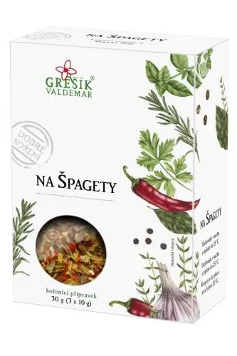 Na špagety 30 g