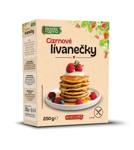 Cizrnové lívanečky 250 g Crispins