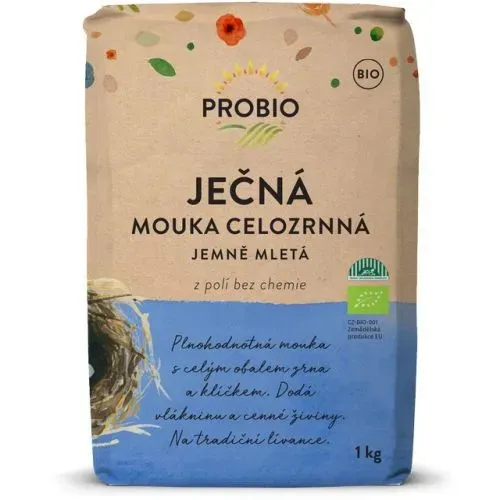 Mouka ječná celozrnná jemně mletá  1 kg