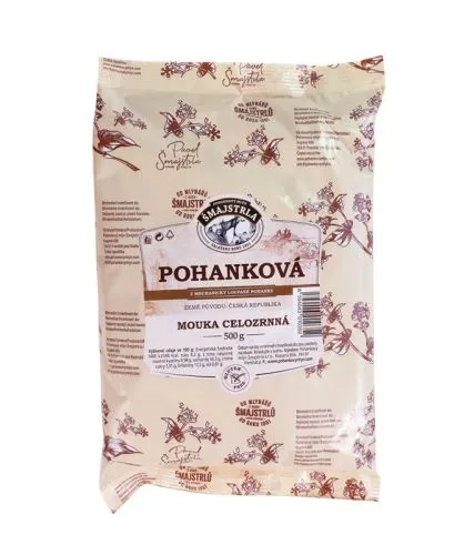Mouka pohanková celozrnná 500 g Šmajstrla