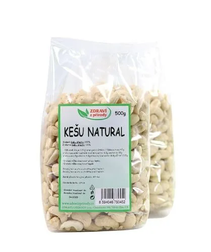 Kešu natural 500 g