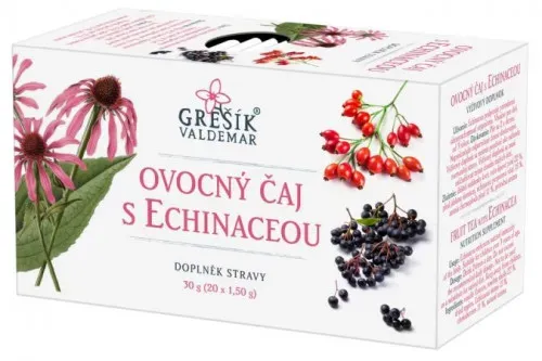 Ovocný čaj s echinaceou 20 x 1,5 g