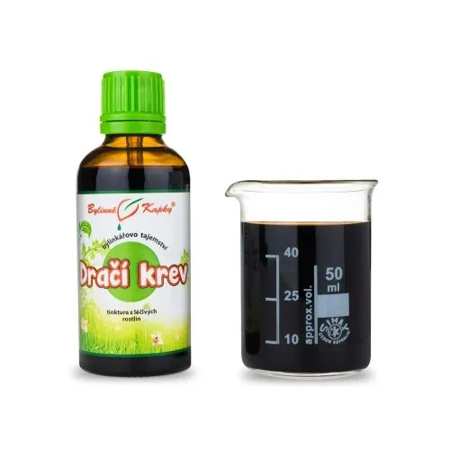 Dračí krev tinktura 50 ml (Sangre de Drago) | Bylinné kapky - Bylinkářovo tajemství