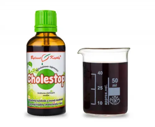 Cholestop - bylinné kapky (tinktura) 50 ml