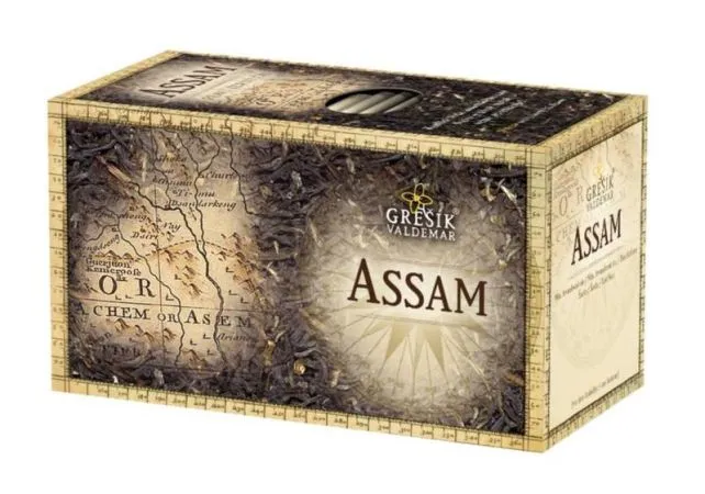 Assam černý porcovaný čaj 20 x 2,0 g přebal