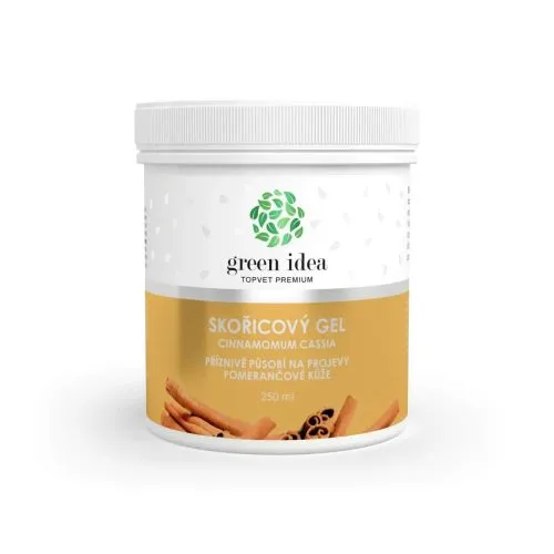 Skořicový masážní gel 250 ml