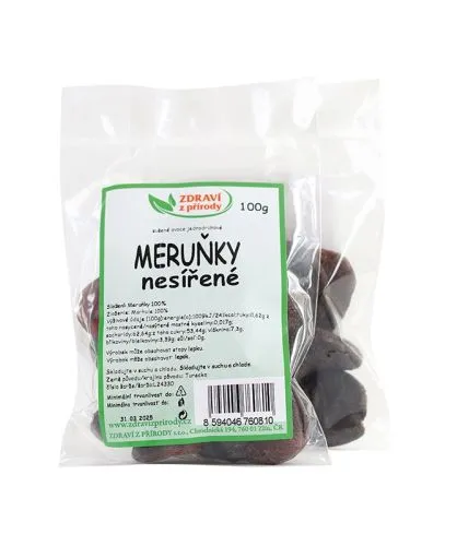 Meruňky nesířené 100 g