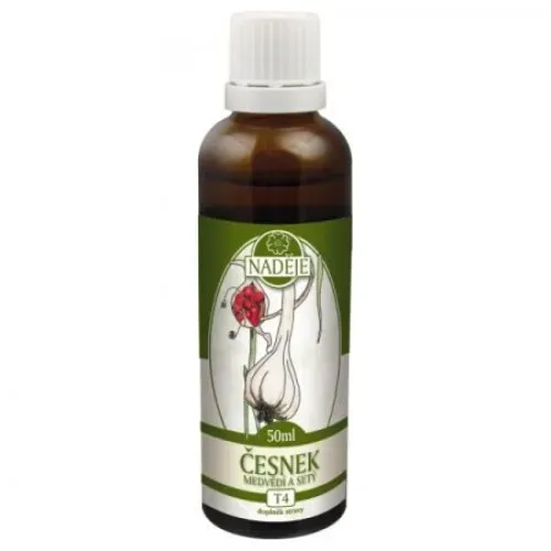 Česnek medvědí a setý - tinktura z bylin 50 ml (T4)
