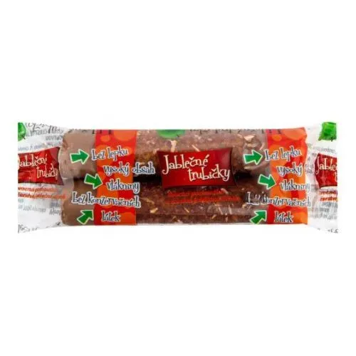 Jablečné trubičky s karobem (2 ks) 24 g