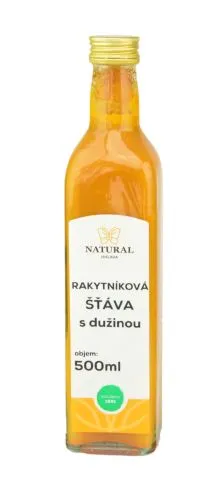 Šťáva rakytníková s dužinou 500 ml