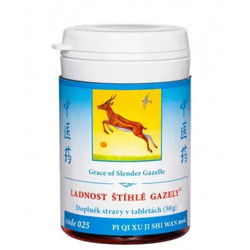 (025) Ladnost štíhlé gazely® JI SHI WAN mod.