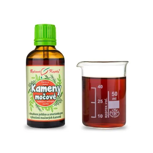 Kameny močové (ledvinové) (bylinná tinktura - Pavlovy bylinné kapky) 50 ml