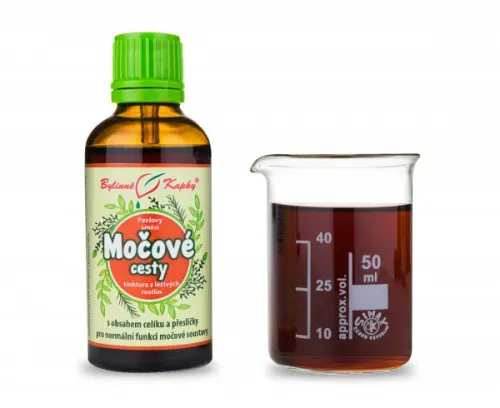 Močové cesty - bylinné kapky (tinktura) 50 ml