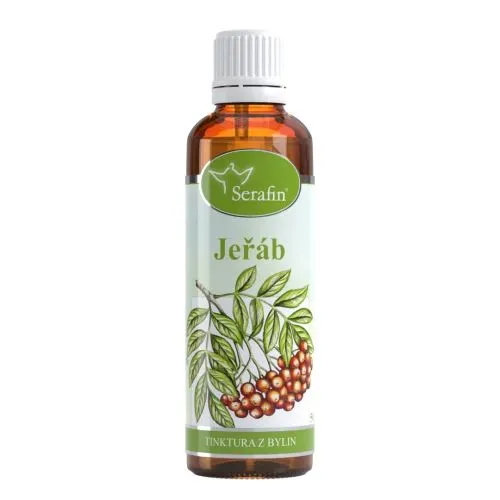 Jeřáb ptačí – tinktura z bylin Serafin 50 ml