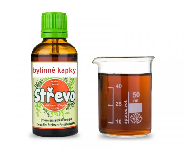 Střevo - bylinné kapky (tinktura) 50 ml