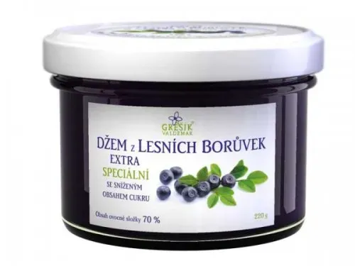 Džem Z lesních borůvek extra Speciální 210 g