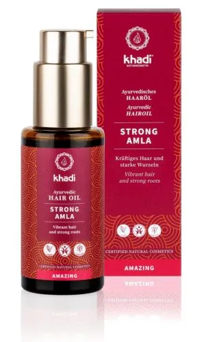 Khadi vlasový olej MOCNÁ AMLA 50 ml