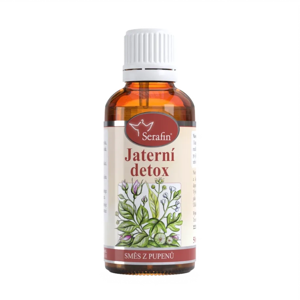 Jaterní detox – směs z pupenů 50 ml