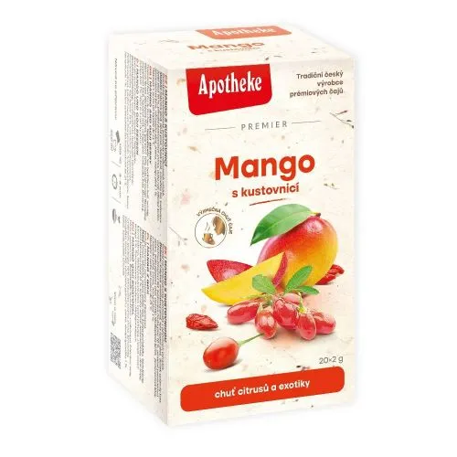 Apotheke čaj Kustovnice a mango čaj 20 x 2 g