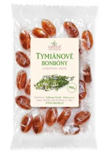 Bonbony Tymiánové 100 g