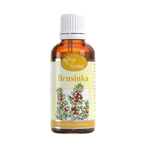 Brusinka – tinktura z pupenů 50 ml