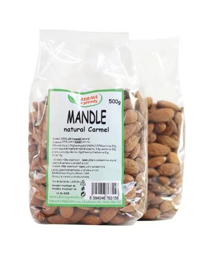 Mandle natural 500 g