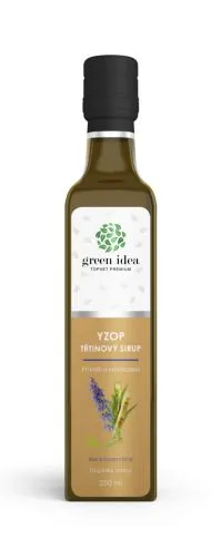 Yzopový sirup - třtinový 250 ml