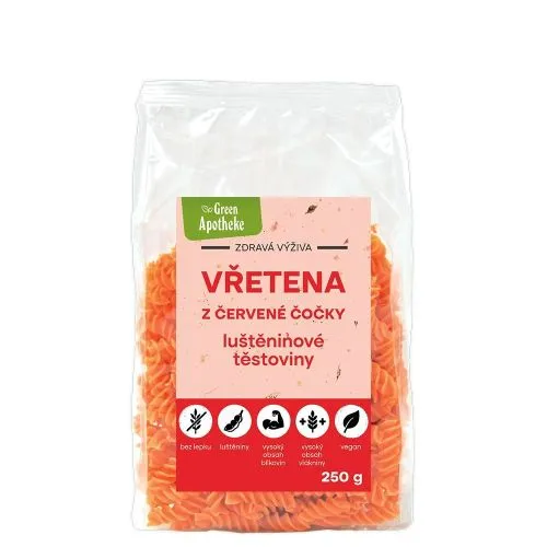 Vřetena z červené čočky 100% 250g