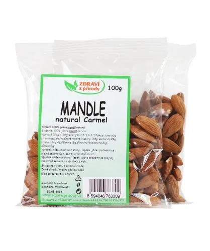 Mandle natural 100 g