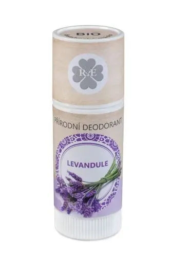 Přírodní deodorant tuhý BIO bambucké máslo s vůní levandule 25 ml