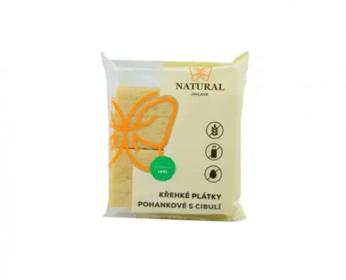 Křehké plátky pohankové s cibulí 75 g
