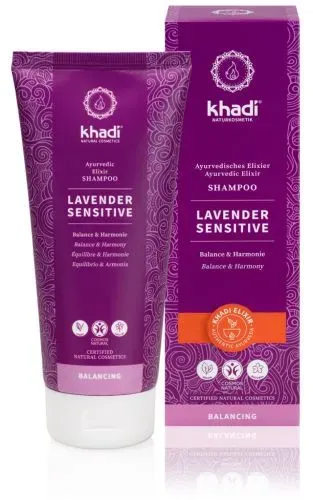 Khadi elixír ŠAMPÓN LEVANDULE SENSITIVE 200 ml