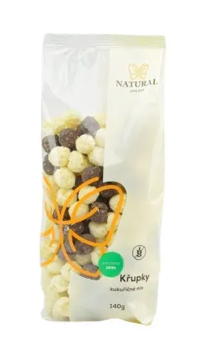 Křupky kukuřičné mix jogurt - čokoláda 140 g