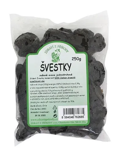 Švestky 250 g