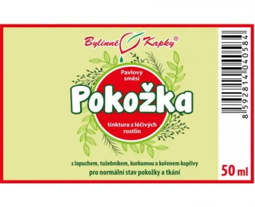 Pokožka (Akné) - Pavlovy bylinné kapky (tinktura) 50 ml