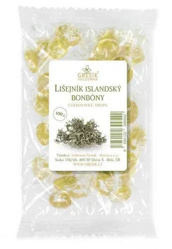 Bonbóny Lišejník islandský 100 g