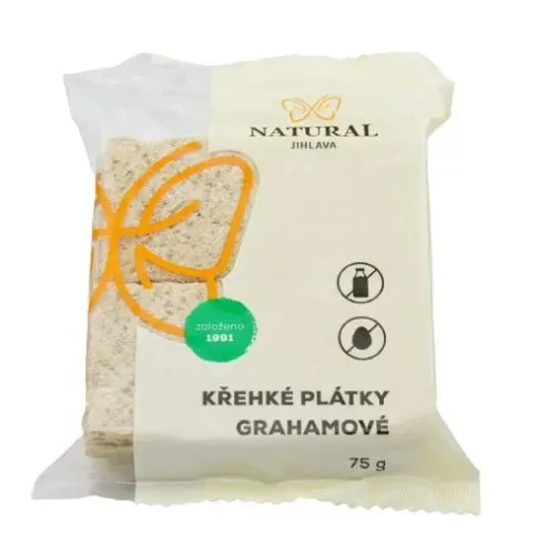 Křehké plátky grahamové 75 g