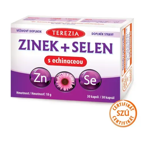 ZINEK + SELEN S ECHINACEOU 30 KAPSLÍ