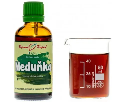 Meduňka - bylinné kapky (tinktura) 50 ml