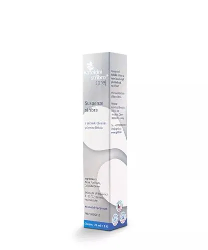 Koloidní stříbro sprej 25 ml 30 ppm
