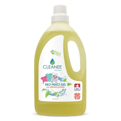 Prací gel na dětské prádlo 1,5 l Cleanee