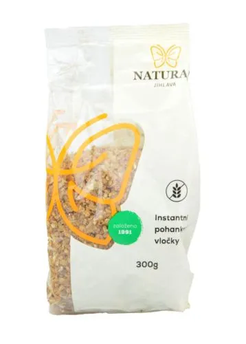 Vločky pohankové tmavé instantní 300 g