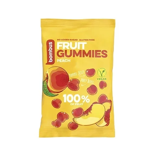 Ovocné bonbónky FRUIT ENERGY peach gummies 35 g